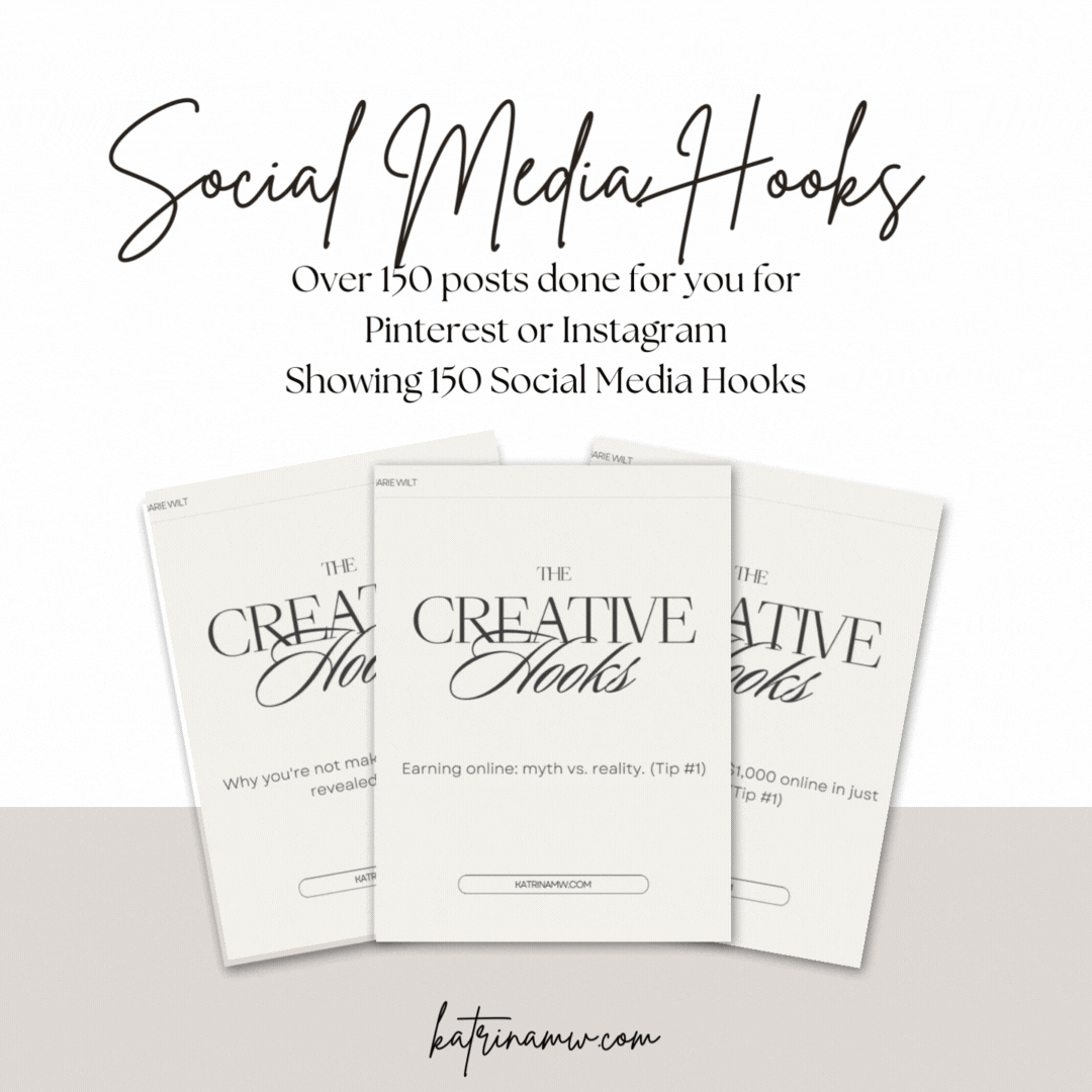 Ultimate 150+ Social Media Hooks Digital Batch Content Pack